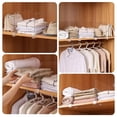 thumbnail image 4 of fastboy 2pcs/set Closet Shelf Dividers Convenient And Space-saving Organizer For Cabinets Strong Structure Transparent Color 1Set, 4 of 6