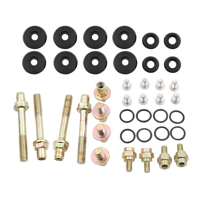 Riwesomey Juego de 36 uds/1 de aleación de aluminio para motor de coche, cubierta de válvula de perfil bajo, Kit de pernos de arandela, reemplazo de alto Vehículos, repuestos y accesorios Mis No. 4 Riwesomey VI009208-04