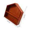 thumbnail image 2 of TABLZONE Wood Display Stand for Action Figures Showcase Storage 1Pack, 2 of 6