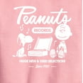 thumbnail image 2 of Peanuts - Snoopy Charlie Brown Records - Toddler & Youth Crewneck Fleece Sweatshirt, 2 of 5