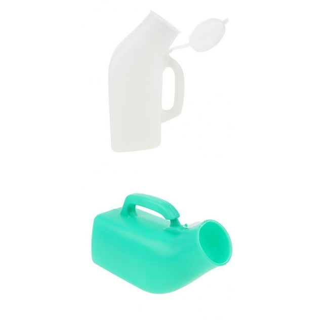 Bolsa de Inodoro Sunnimix con Cámara de Botella de Urinario Masculino 1000 Ml con Tapa