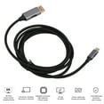 thumbnail image 3 of USB Type C To DisplayPort 1.4 Cable, Type C To DisplayPort Cable Professional High Speed Data Transfer Rate 8K 60hz  for Laptop, 3 of 8