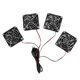 thumbnail image 4 of Disipador de calor del enrutador, ventiladores de refrigeración del enrutador Ventiladores de refrigeración del enrutador de 5 V V Alimentación USB Disipador de calor del enrutador Rendimiento finamente ajustado, 4 of 8
