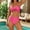 Pink, variant on Solid Color Beaded Rope Two Piece Swimsuit Woman plus Size Swimwear for Women Sunflower Swimsuit Bottoms Shorts Woman Swimming Suit with Shorts Bathing Suits for Teens Girls Two Piece Ruffle Bikini