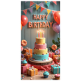 thumbnail image 2 of Colorful Balloons Happy Birthday Cake Party Banner for Birthday Party Kids Celebration Event Decoration, 2 of 8