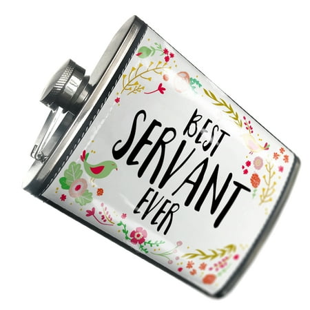 

NEONBLOND Flask Happy Floral Border Servant