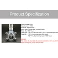 thumbnail image 4 of Peristaltic Pump DC 12V/24V 3000ml/min  Dosing Pump For Vacuum Aquarium Lab Analytical Big Flowrate ,Easy to Use, 4 of 7