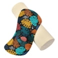 thumbnail image 2 of Cylindrical Pillow Decorative Neck Roll Pillow with Removable Washable Cover Roll Pillow for Knee Leg Neck Tropical Leaves Pattern, 2 of 7