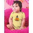 thumbnail image 2 of Halloween Kitten In Pumpkin Bodysuit Infant -Image by Shutterstock,  18 Months, 2 of 4