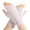 White, variant on Elegant Lace Wedding Gloves For Brides Half Finger Soft Breathable Luxurious Champagne White