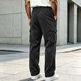 thumbnail image 5 of StSilkitty Baggy Pants for Men Elastic Waist Fishing Hiking Pants with Pockets Athletic Running Sweat Pants, 5 of 7