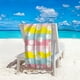 thumbnail image 5 of Toalla de playa, toallas de baño, nueva toalla de playa de fibra fina, toalla estampada, toalla absorbente para playa, natación y vacaciones que rodea la playa., 5 of 7