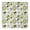 Green Football Monogram, variant on Green Football Monogram Pattern Square Fitted Tablecloth with Elastic Edge,Square Table Cover,Washable Elastic Table Cover for Home Kitchen Party Decor 36"x36"