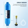 thumbnail image 5 of GLACIER FRESH Outdoor RV Inline Water Filter for 40043 with 3 Flexible Hose Protector, 3 Pack, 5 of 9