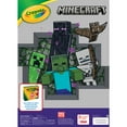 thumbnail image 3 of Crayola Minecraft Coloring Book with Stickers, 96 Coloring Pages, Video Game Coloring Book, Minecraft Gift for Kids, Craft Activity, Ages 3+, 3 of 7