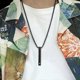 thumbnail image 4 of Collares de urna para cenizas Yashi conmemorativa acero inoxidable negro 22289, 4 of 5