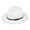 White, variant on Wide Brim Sun Hats Wide Brim Jazz Hat