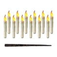 thumbnail image 1 of simhoa 12 Pieces Floating Candles with with Remote LED Taper Candles for Decor floral, 1 of 8