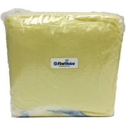 First Voice Isolation Gown-Fluid resistant, Extra Long, Yellow, 25-Pack