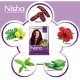 thumbnail image 3 of Nisha Pack Of 10 Permanent Natural Brown Henna Hair Dye, 100% Grey Coverage, Red Brown, 0.53 oz Each Pack, 3 of 9