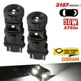thumbnail image 2 of 2x 3157 High Power LED 575LM 6000K White Reverse Backup Lamp Light Bulbs, 2 of 6