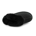 thumbnail image 5 of Ugg Coquette Women's Leather Fur Trim Slide Mule Slippers, 5 of 11