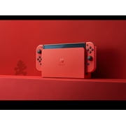 Nintendo Switch OLED Console with Mario Red Joy-Con (Japan Spec)