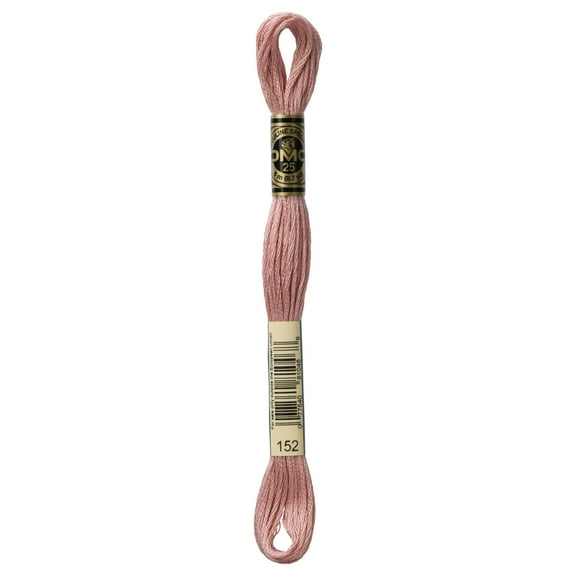 DMC 6-Strand Embroidery Cotton 8.7yd-Medium Light Shell Pink-Between 223 &224