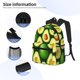 thumbnail image 3 of Disketp Avocado Mochila Ligera Clásica con Múltiples Bolsillos, Mochila Casual para Hombre y Mujer, Ideal para Escuela, Trabajo y Viajes, 3 of 6