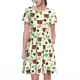 thumbnail image 1 of Balery Cute Bear Vestidos sueltos de manga corta para mujer, vestidos de verano 2025, vestidos casuales de corte A con vuelo., 1 of 6