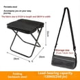 thumbnail image 2 of Tabouret Portable pour Alpinisme Randonnée, Tabouret Pliable avec Sac de Transport, Repose-Pieds Extérieur pour Pique-Nique Randonnée Pêche, 2 of 8