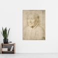 thumbnail image 2 of Van Eyck Portrait Cardinal Niccol Albergati Drawing Extra Large Art Print Wall Mural Poster Premium XL, 2 of 3