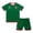 Green#9527, variant on BOOMNY Toddler Infant Boys Football Outfit Sets 2 Peice Athletic Clothes Set for Kids Graphic Short Sleeve Tops Shorts Gym Clothing For Child