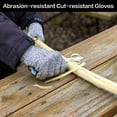 thumbnail image 4 of Guantes resistentes a cortes, guantes de seguridad de grado alimenticio, guantes anticorte de cocina para cortar, guantes de trabajo de corte a prueba de nivel 5   ER, 4 of 5