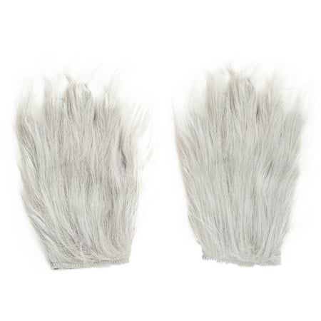 Halloween Costume Accessory Furry Gloves