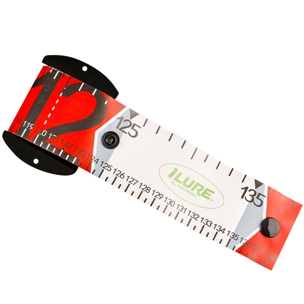 1.38M Waterproof Fish Measuring Tape Fishing Ruler PVC Measurement Tackle  Tools 