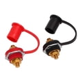 thumbnail image 2 of Thru Panel Battery Terminal, Battery Binding Post 3/8in Stud 2pcs  For Car For Marine For RV, 2 of 8