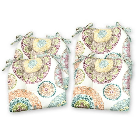 Better Homes and Garden Lace Medallion Chairpad, Set of 4 - Walmart.com