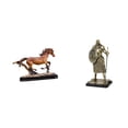thumbnail image 1 of Figura de caballo,Figura coleccionable de caballo en miniatura,Figura de escritorio,Estatua de caballero,artesanía artística,coleccionable,escritorio,oficina,Figura decorativa,pieza de, 1 of 8