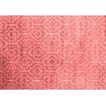 thumbnail image 1 of Ahgly Company Indoor Rectangle Trellis Red Modern Area Rugs, 3' x 5', 1 of 4
