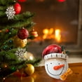 thumbnail image 5 of Santa Claus Snowman Figurines Festive Christmas Table Decor For Centerpieces Mantel Displays And Holiday Arrangements, 5 of 5