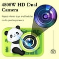 thumbnail image 7 of Kids Camera Toys for 3 4 5 6 7 8 Year Old  Boys Girls,Upgrade HD Kids Selfie Camera for Toddlers,Cute Panda Toddler Camera Portable Toy for Christmas Birthday Gifts(32GB SD Card Included）, 7 of 7
