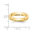 thumbnail image 3 of 14k Yellow Gold 4mm Lightweight Comfort Fit Wedding Band Size 13, 3 of 4