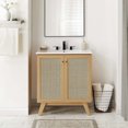thumbnail image 1 of Modway Soma 30” Bathroom Vanity in Oak White, 1 of 10