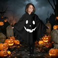 thumbnail image 6 of Shadoumai Toddler Baby Girl Halloween Outfit Fancy Party Cape Poncho Hooded Funny Cosplay Outfits, 6 of 7
