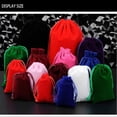 thumbnail image 2 of Bolsas de terciopelo de alta calidad para almacenamiento de joyas, bolsitas con cordón para abalorios, té, dulces, regalo de boda y Navidad, 11 colores, 10 Uds., 2 of 4