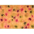 thumbnail image 1 of Ahgly Company Indoor Rectangle Abstract Orange Contemporary Area Rugs, 6' x 9', 1 of 1