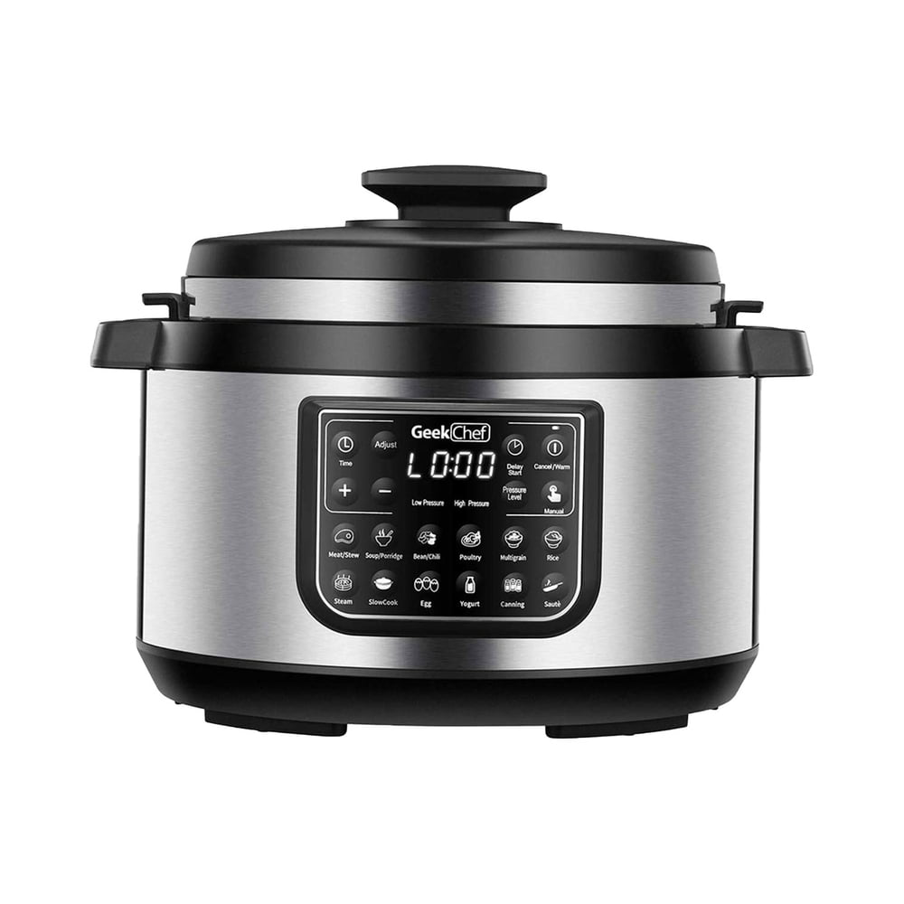 GeekChef 8 Quart 12in1 Pressure Cooker, Slow Cooker, Rice Cooker