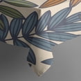 thumbnail image 5 of Square Waterproof Tablecloth Multicolored Leaves Tropical Botanical Reusable Indoor/Outdoor Durable Table Cover 70 Inch X70 Inch, 5 of 6