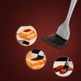thumbnail image 4 of Sauce Basting Brush Barbecue BBQ Grill Pastry Brush Heat Resistant Baking Cooking Silicone Long Brush Stainless Steel Handles, 4 of 5